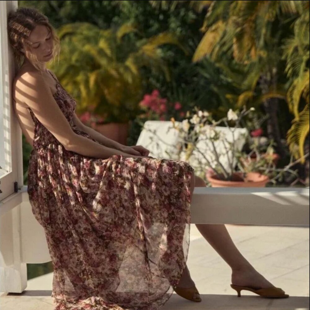 Dôen NWT Felicity Dress in Jardin Du Palais Size XL